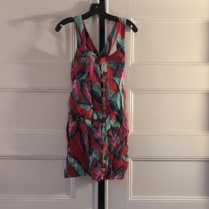 Floral Button-Down Dress